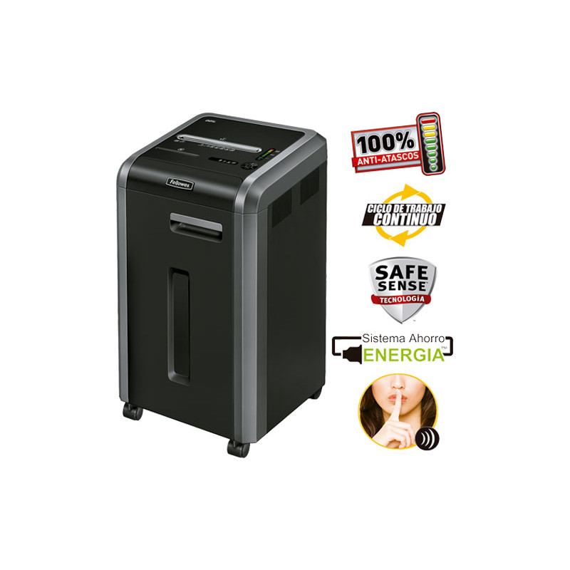 Destructora 225i corte en tiras de 5,8mm