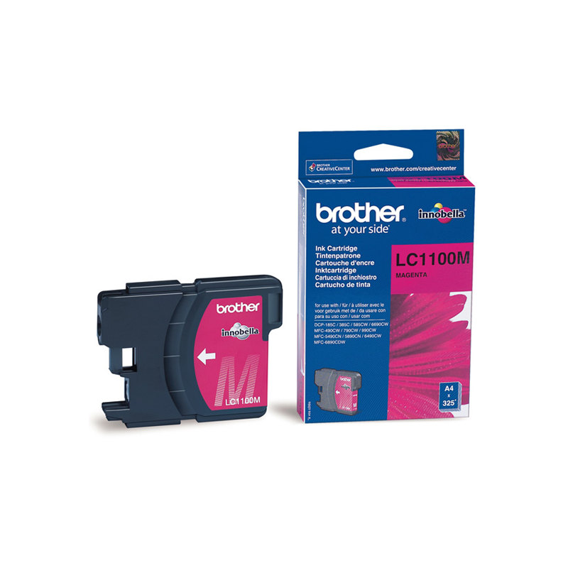 Cartucho inkjet Brother LC-1100 Magenta 325 páginas