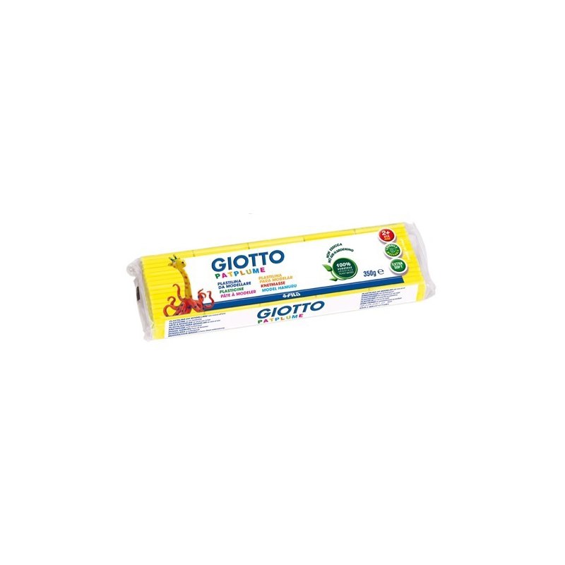 Plastilina monocolor Giotto Patplume 350g Azul oscuro
