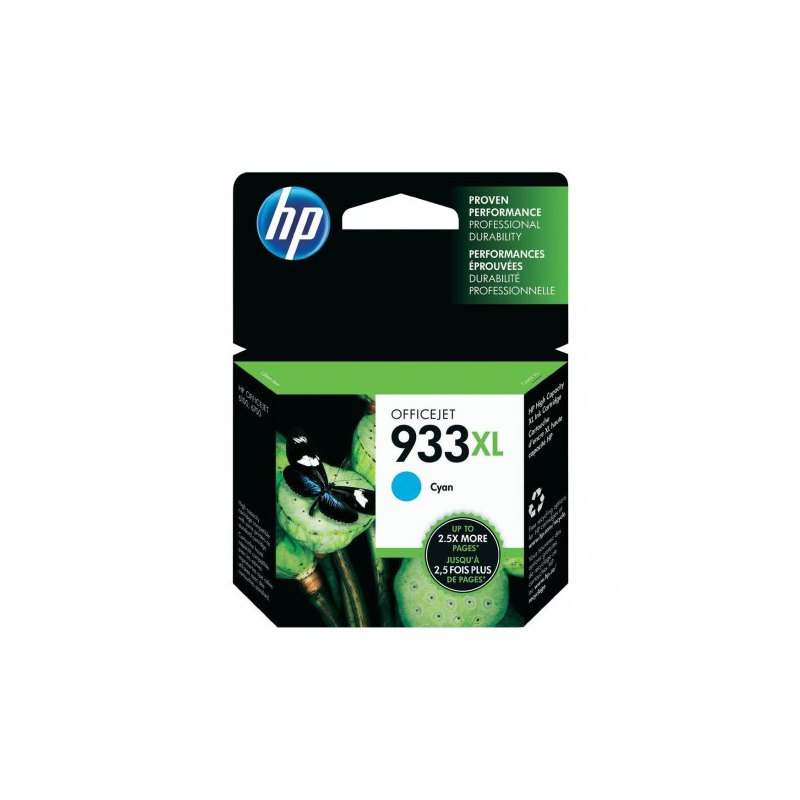 Cartucho inkjet HP 933XL de alta capacidad cian 825 páginas